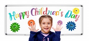 儿童节快乐英语图片